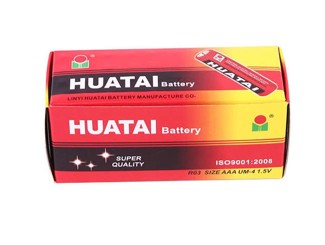 Huatai AAA Batteries, 1.5v, 40 Pack.