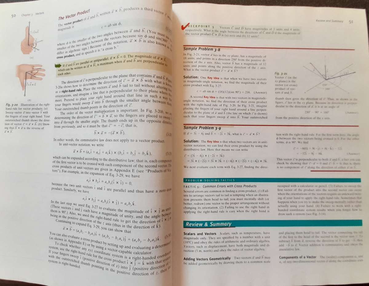 Fundamentals of Physics, 7th Ed., D Halliday, R Resnick, J Walker Vol.1, Your at Home Matric Help