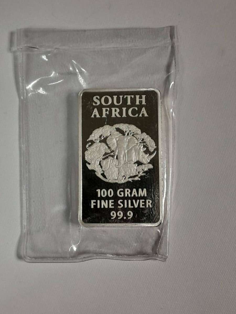 Big 5 100g Silver Bar 999 pure