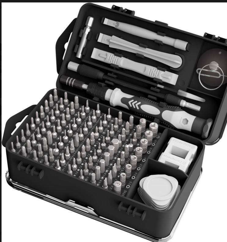 117-in-1 Upgraded Precision Screwdriver Set - Multi-Tool Repair Kit
