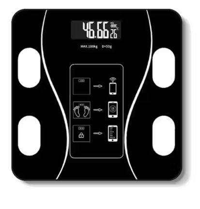 Wireless Body Fat Scale with App - Digital Scale Suitable for Gym, BMR/BMI Tracker, Water Percentage