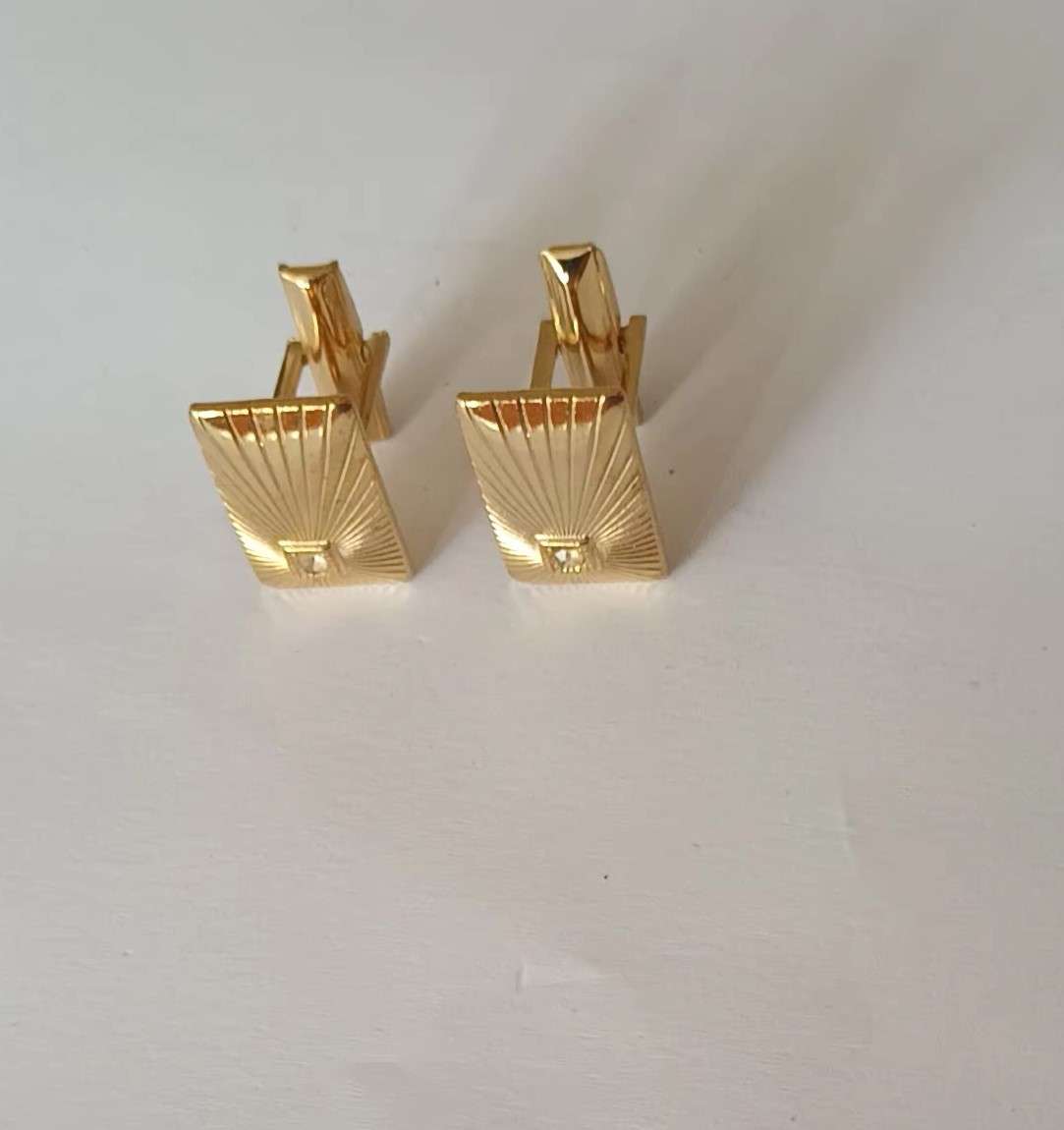 Gold Plated Cufflinks