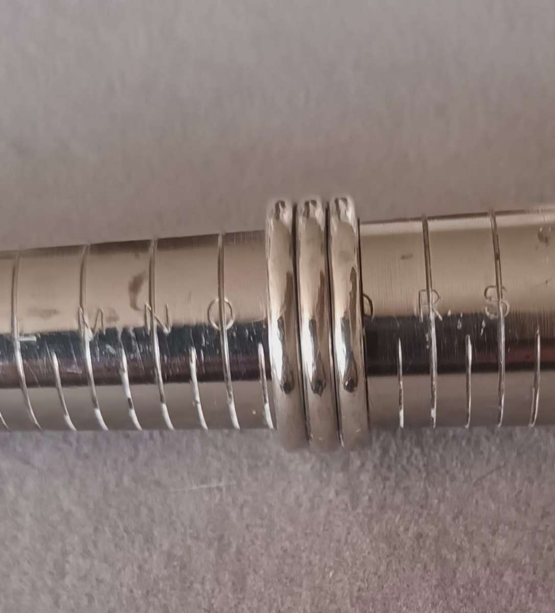 Solid Heavy Sterling Silver Ring.