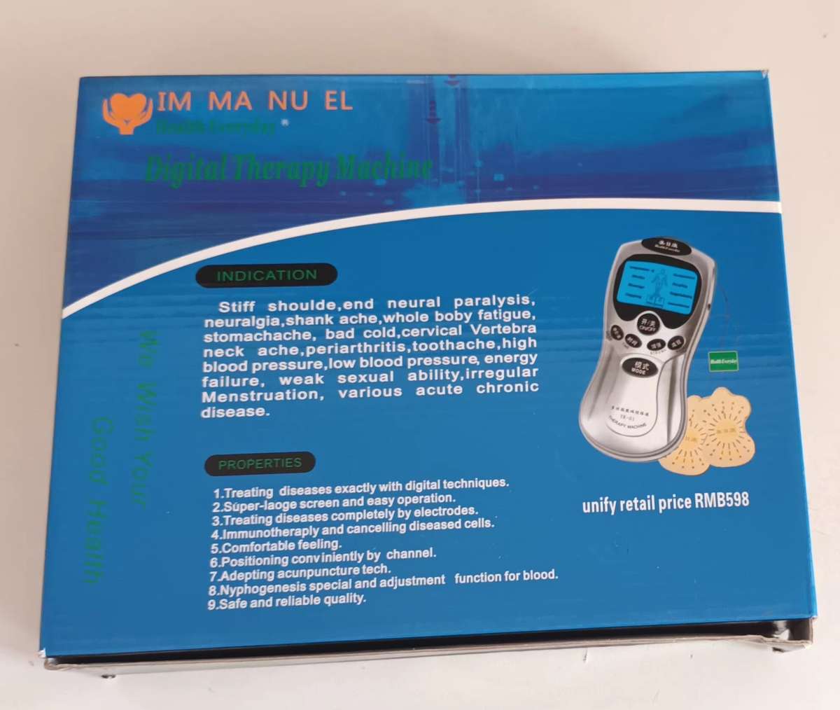 Immanuel Digital Therapy Machine. New.