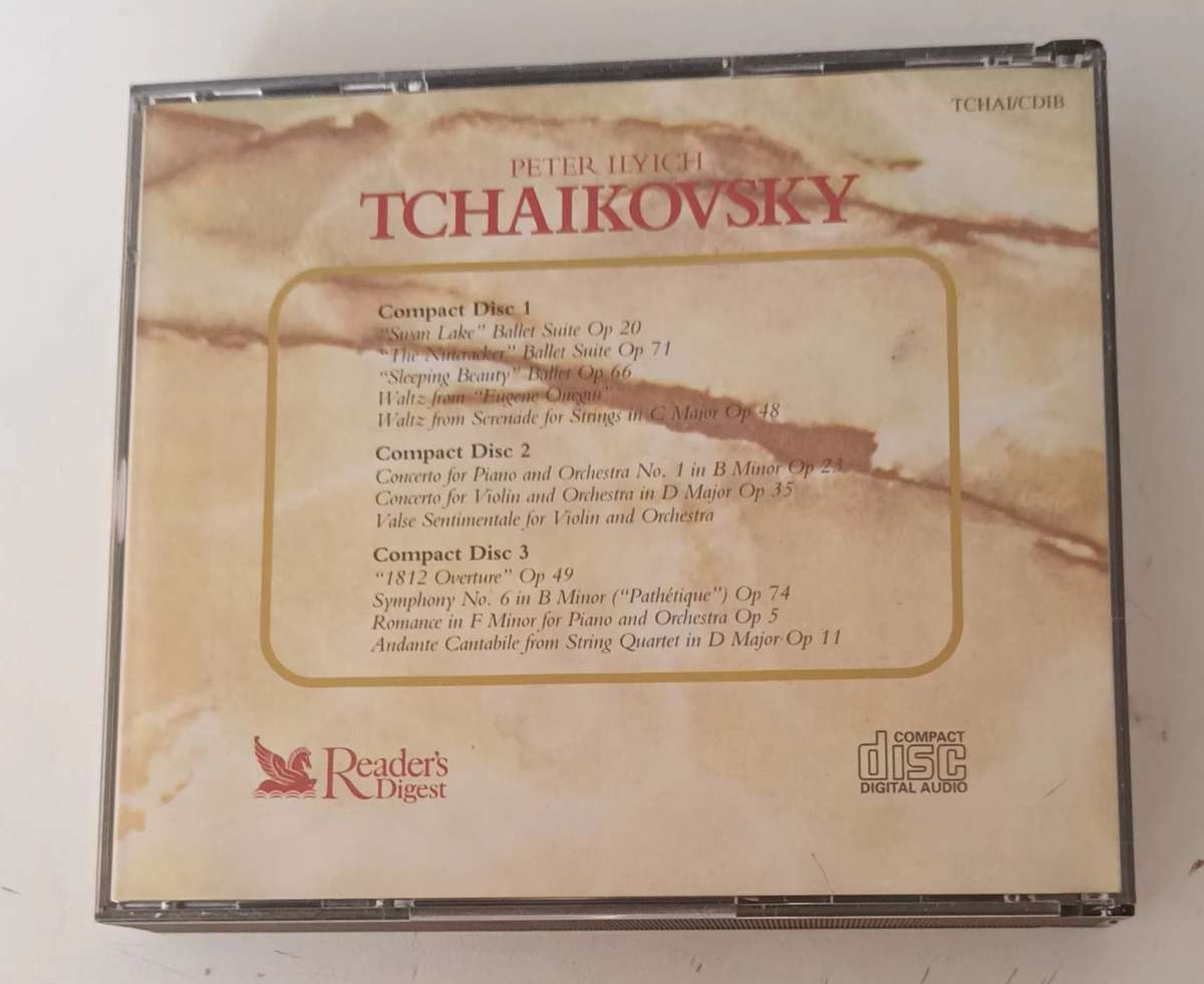 PETER ILYICH - TCHAIKOVSKY CD. 2 DISCS.