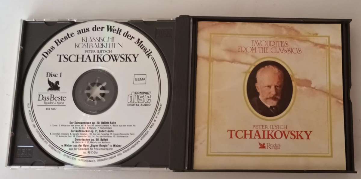 PETER ILYICH - TCHAIKOVSKY CD. 2 DISCS.
