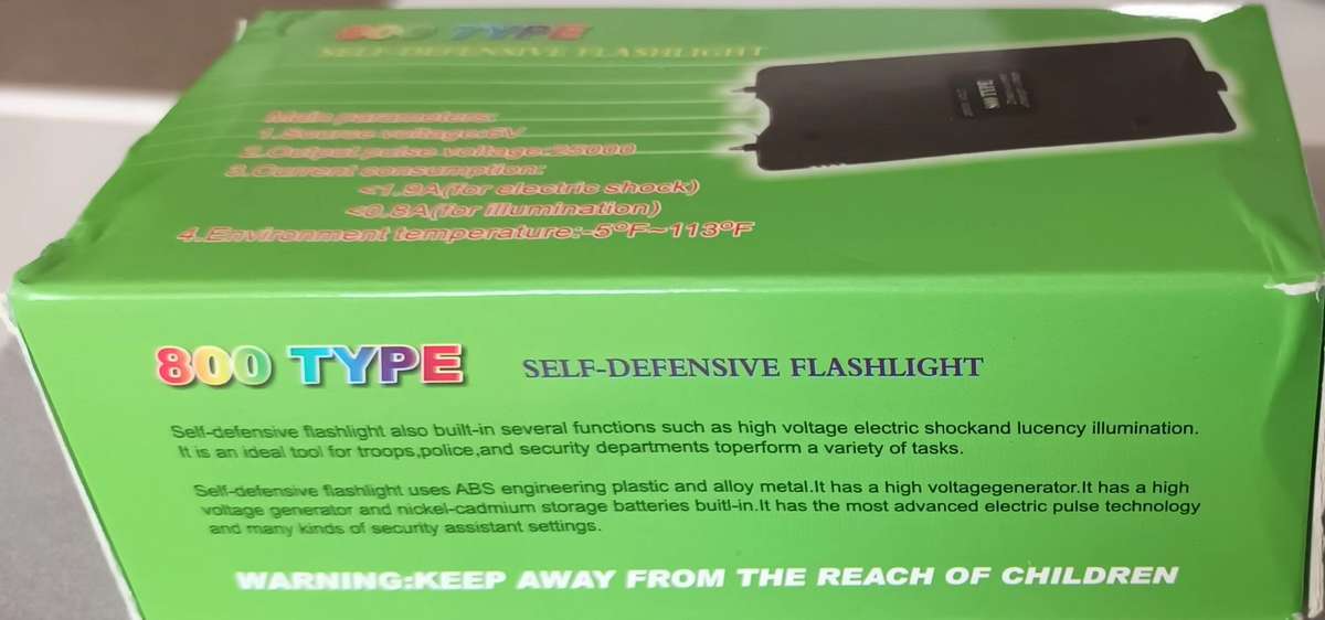 Self Defence Stun Gun.