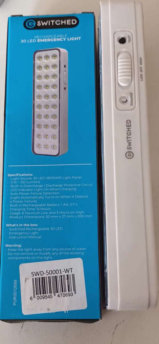 SWITCHED 30 LED Emergency Light.