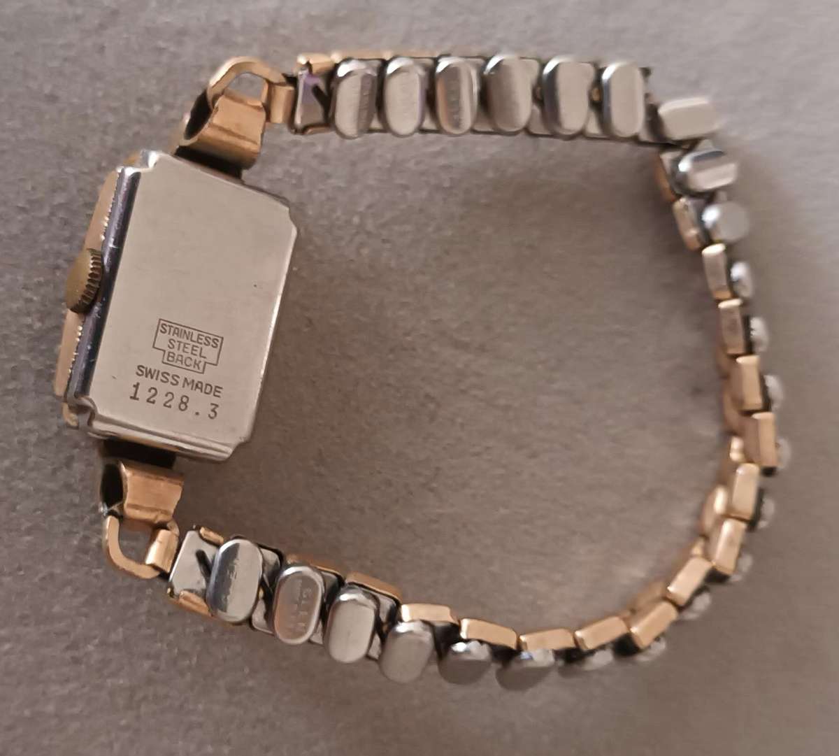 Antique Protector Watch 15 Jewels. Swiss Made. For restoration.