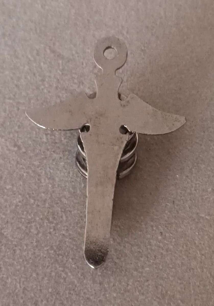 DIOR Cross Wings Pendant for Men.