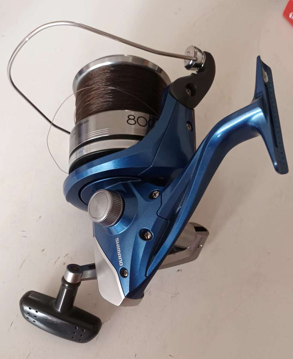 Shimano Aerlex 8000 XSA Surf Reel. With Line. Like New.