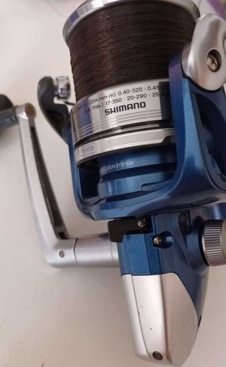 Shimano Aerlex 8000 XSA Surf Reel. With Line. Like New.