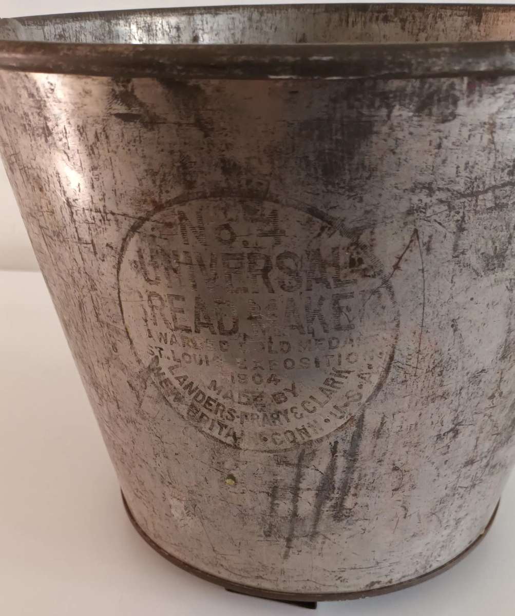 Vintage No.1 Universal Breadmaker Bucket. 1904. New Britian*Conn*U.S.A. See More Late Entry Listings