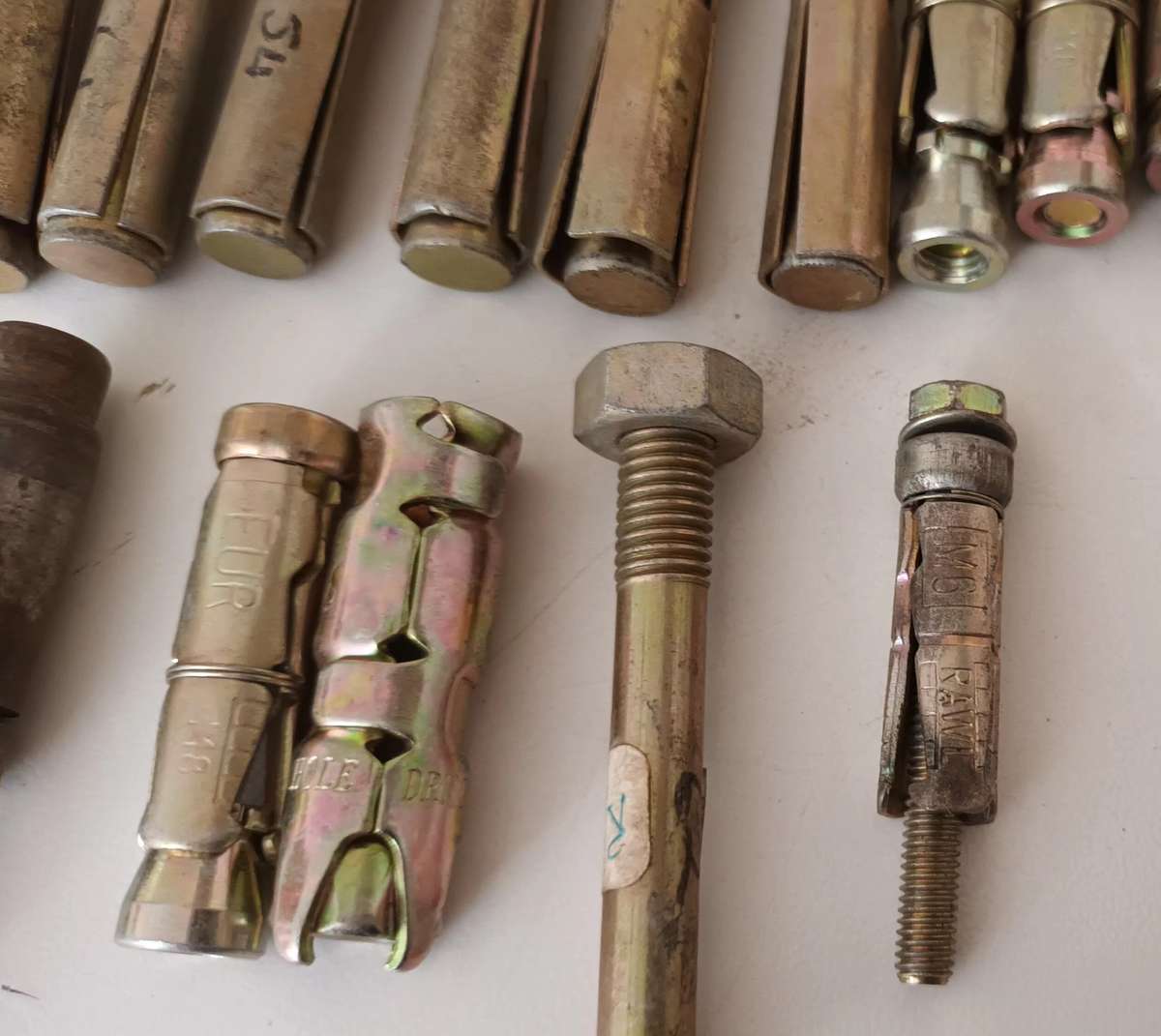 Joblot Rawl Bolts.
