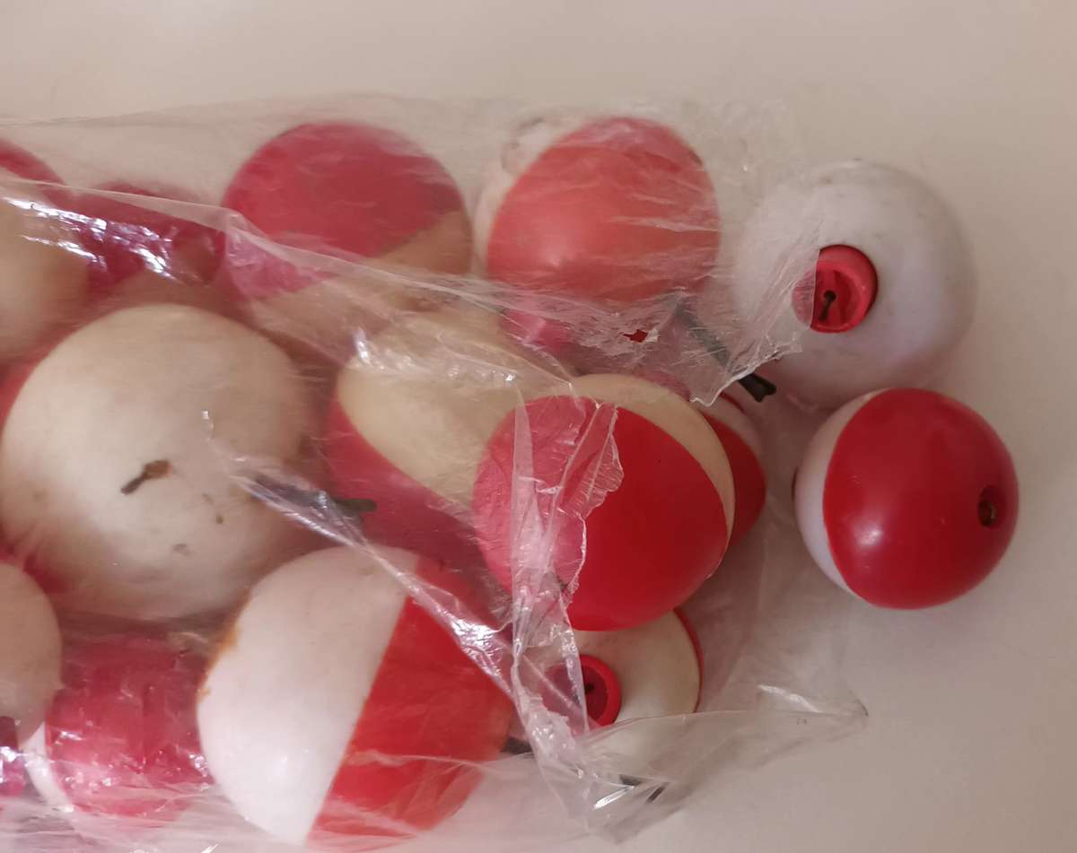 Lot of Fishing Floats.