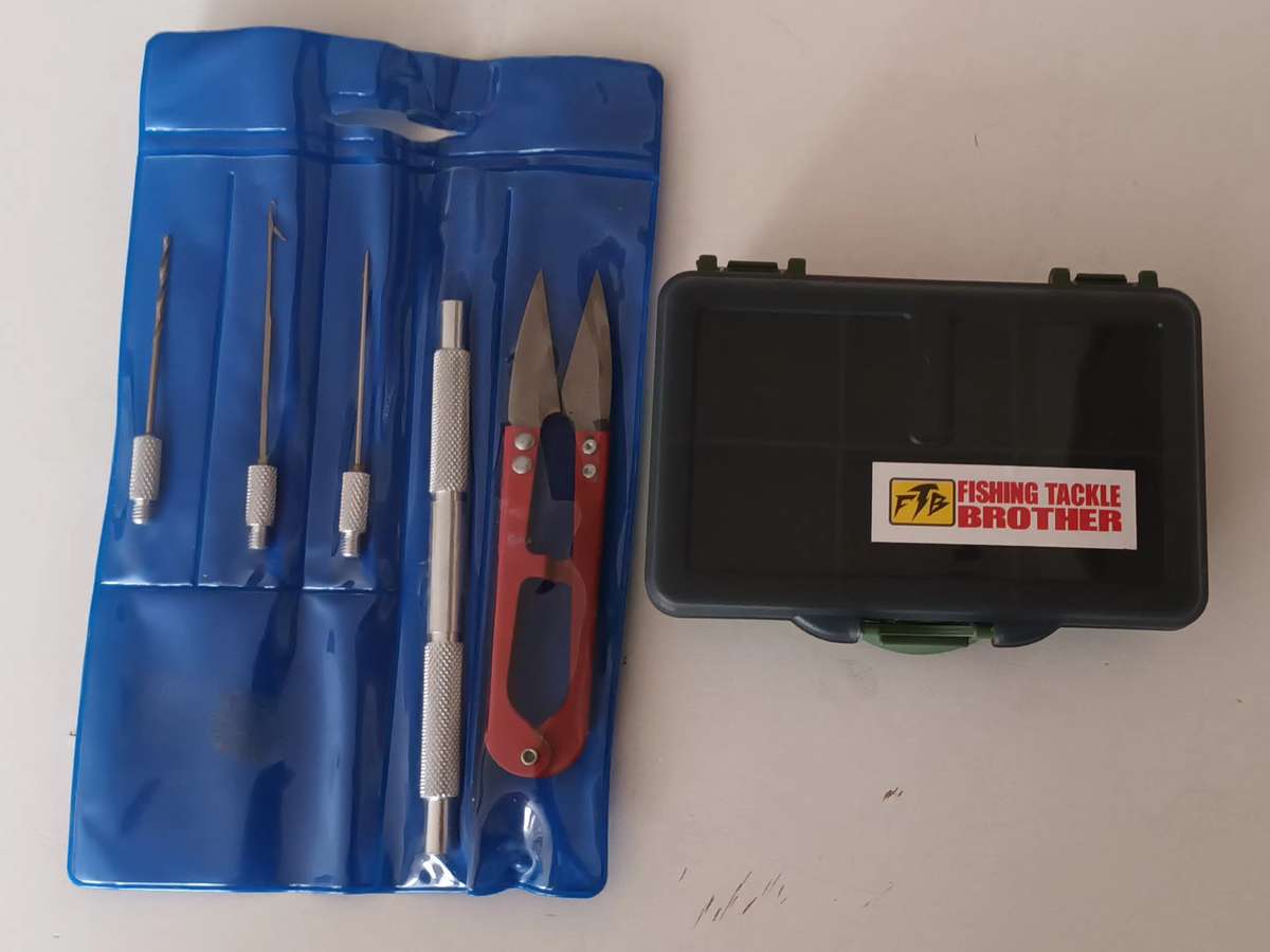 Fishing Tools and Tackle Box for Hooks/Swivels. New.