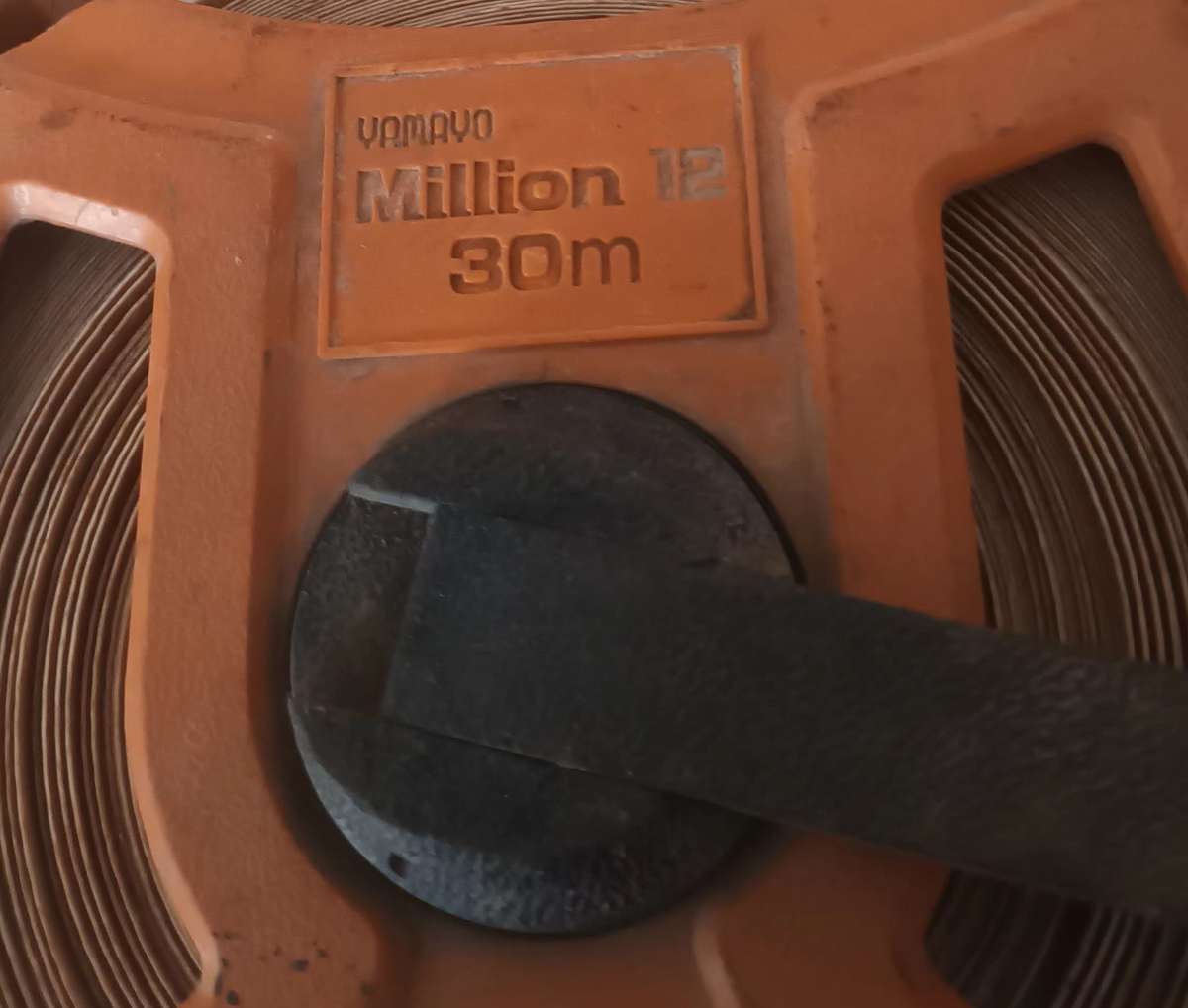 Vintage Yamayo Million 12 30-meter Measuring Tape.