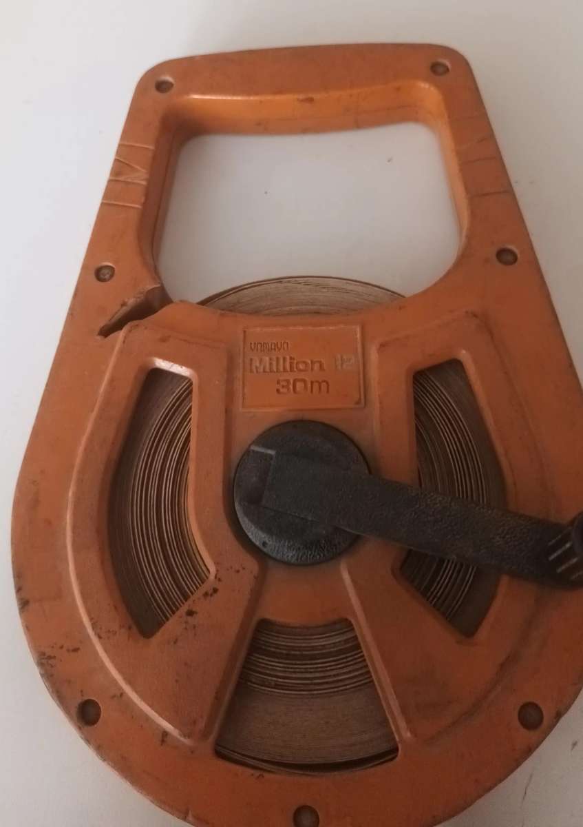 Vintage Yamayo Million 12 30-meter Measuring Tape.