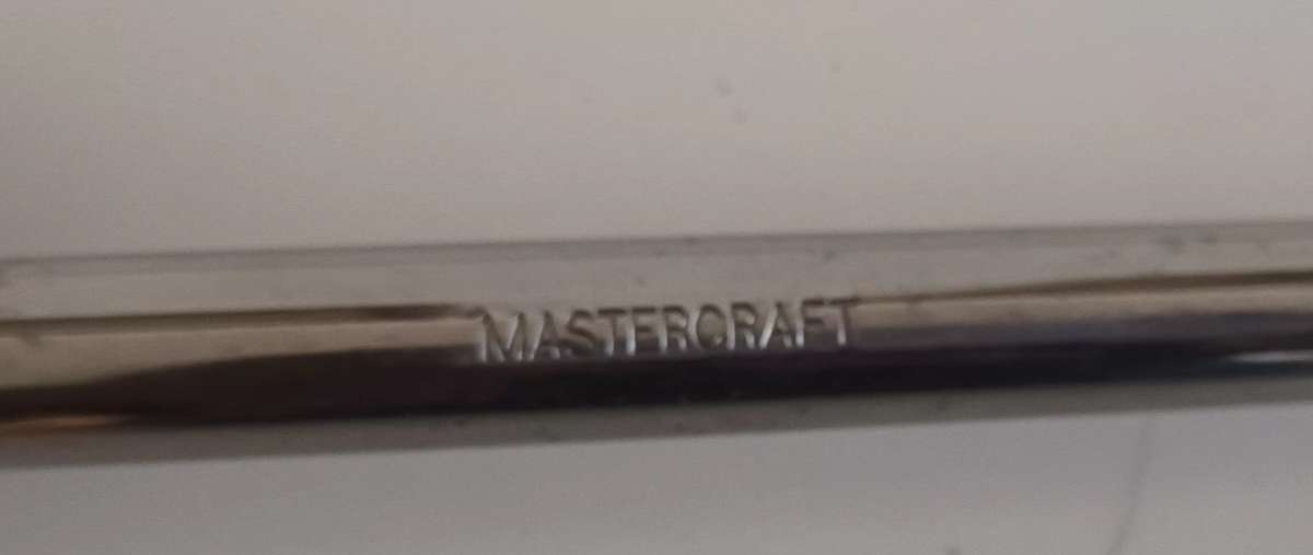 MasterCraft Chrome Vanadium Snap on Drive Socket Extension. Length 41.5cm.