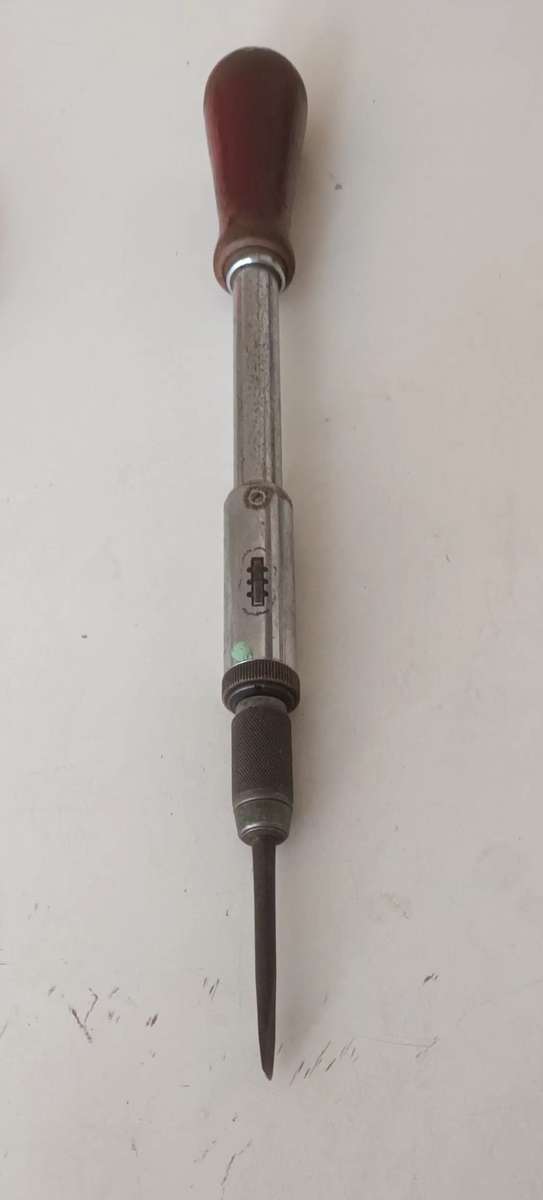 STANLEY "YANKEE" No. 130A Ratchet Screwdriver. Made in Sheffield England.