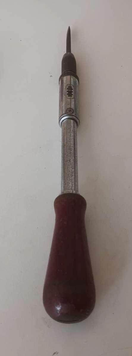 STANLEY "YANKEE" No. 130A Ratchet Screwdriver. Made in Sheffield England.