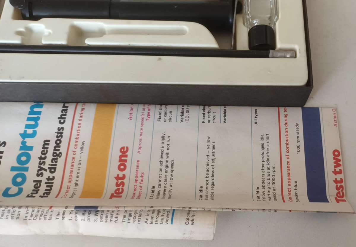 Gunson's Fuel Mixer Gauge.