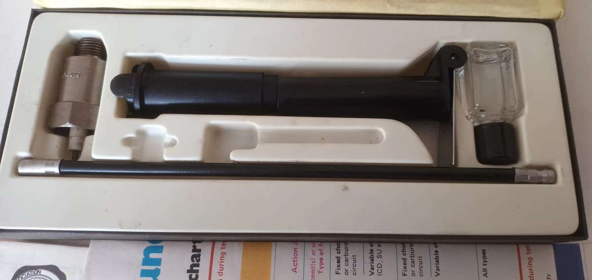 Gunson's Fuel Mixer Gauge.