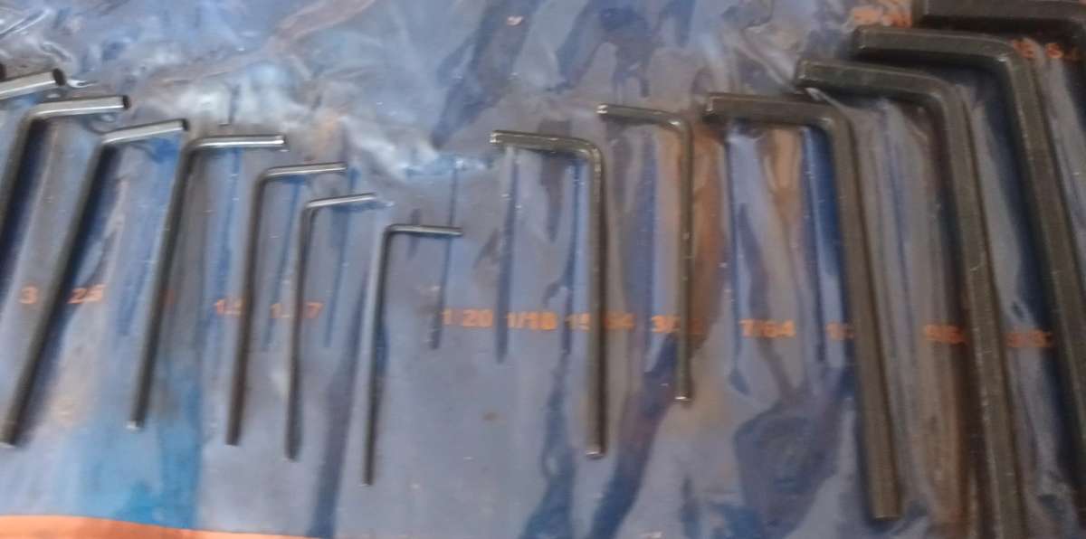22 Piece Allen Key Set.