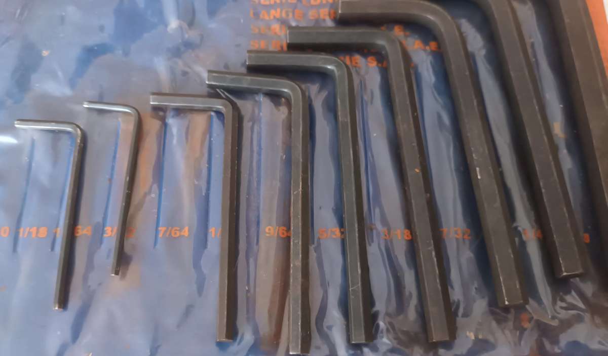 22 Piece Allen Key Set.