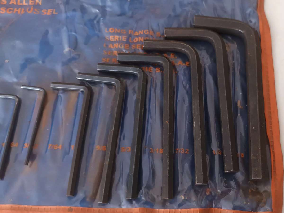 22 Piece Allen Key Set.