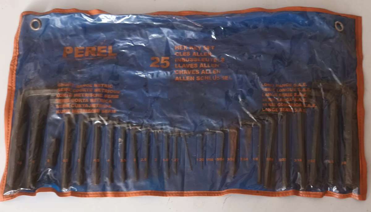 22 Piece Allen Key Set.