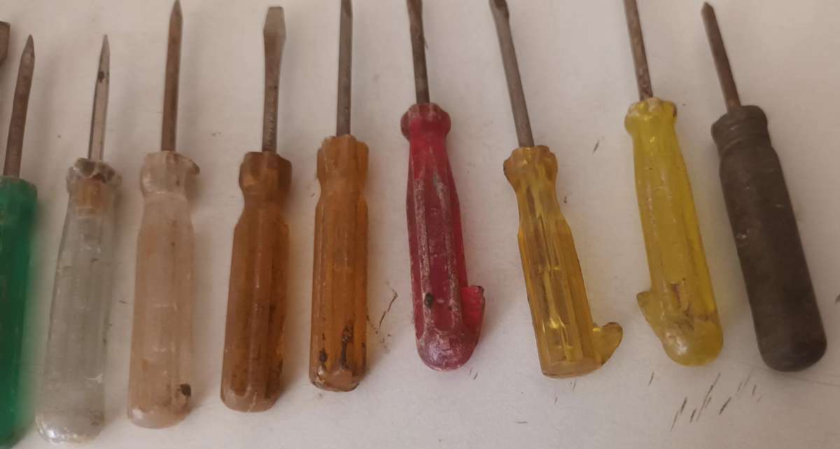 Lot of Small Screwdrivers.