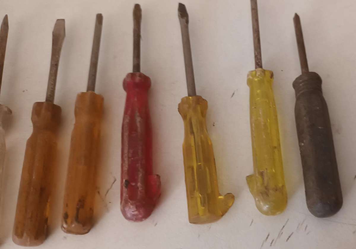 Lot of Small Screwdrivers.