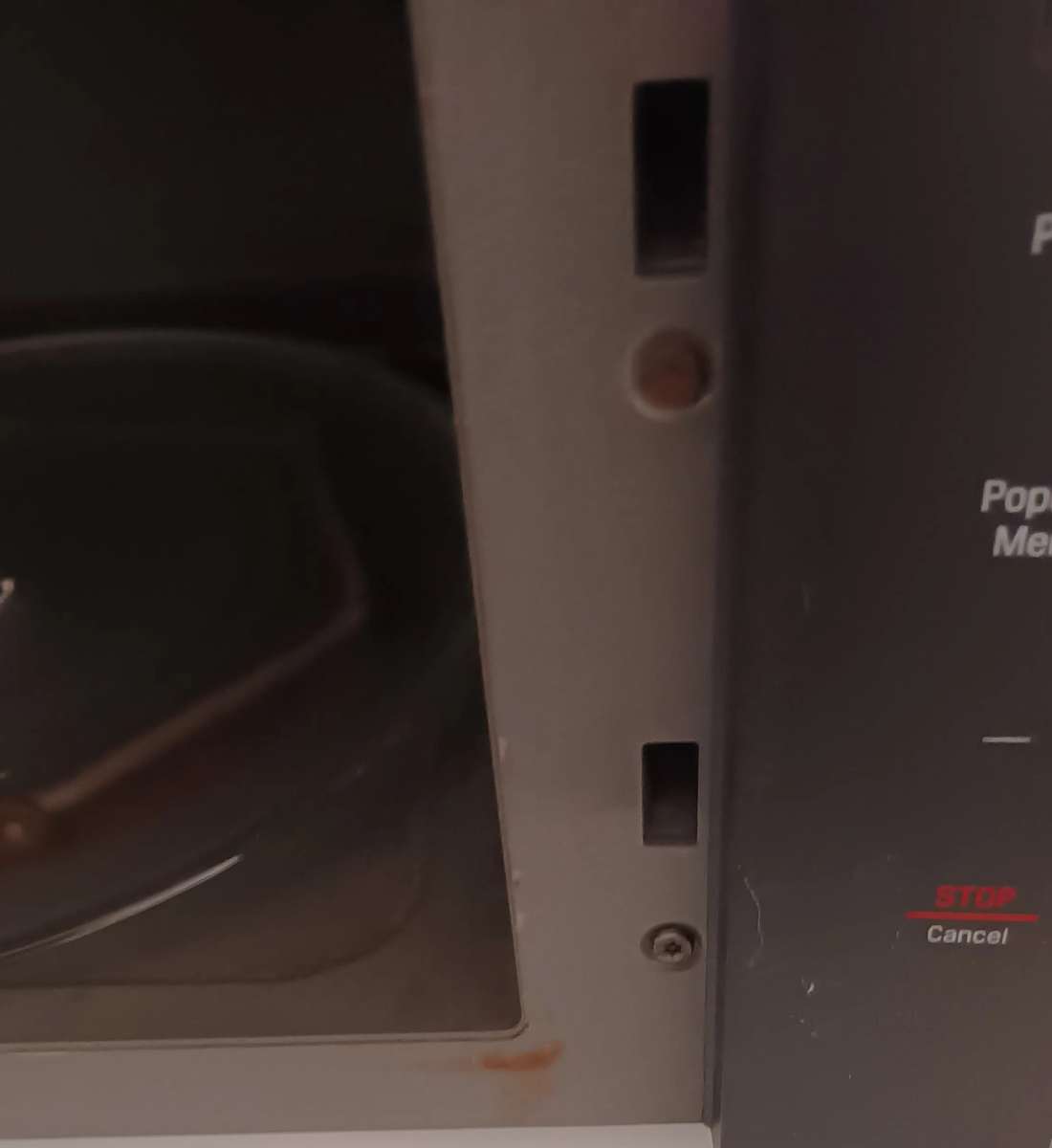 LG 42L Black NeoChef Microwave. Model MS4235GIS. Working. Needs TLC.