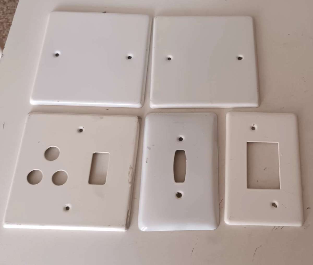 Light Switch & electric outlet covers.