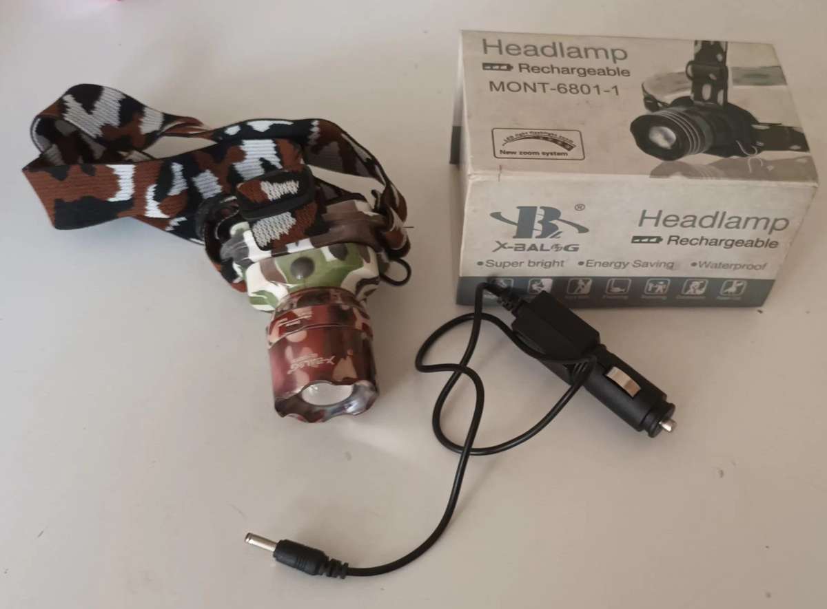 Rechargeable Headlamp.