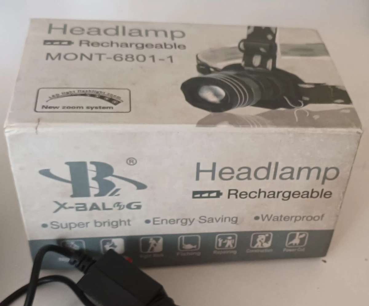 Rechargeable Headlamp.