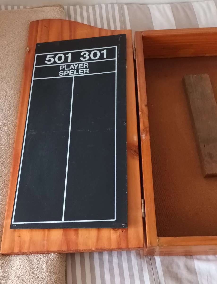 Dart Board Cupboard