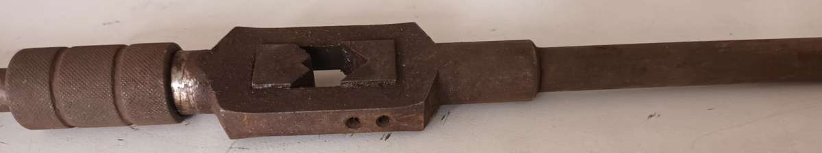 Vintage Tap/Die Handle Holder Wrench. Length 38cm.
