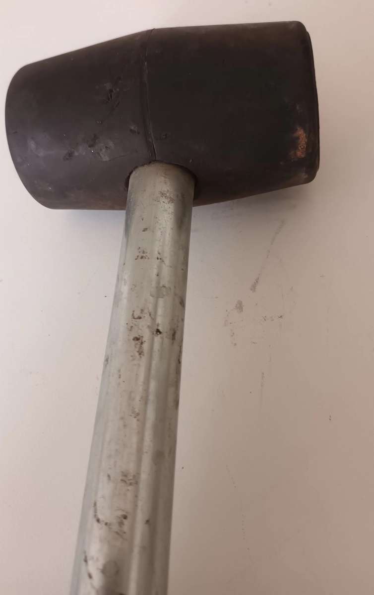 Rubber Mallet. Length 33cm