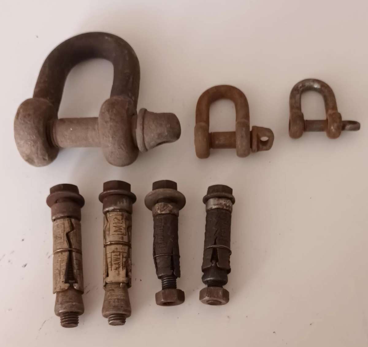 U Bolts & Rawl Bolts.