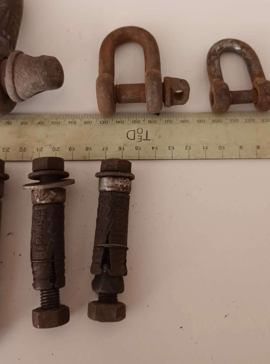 U Bolts & Rawl Bolts.