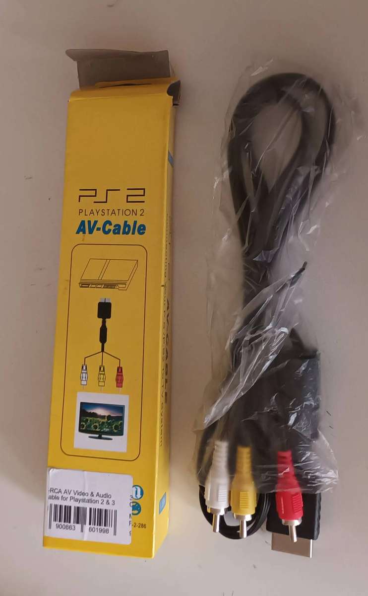 New PlayStation 2 AV Cable.