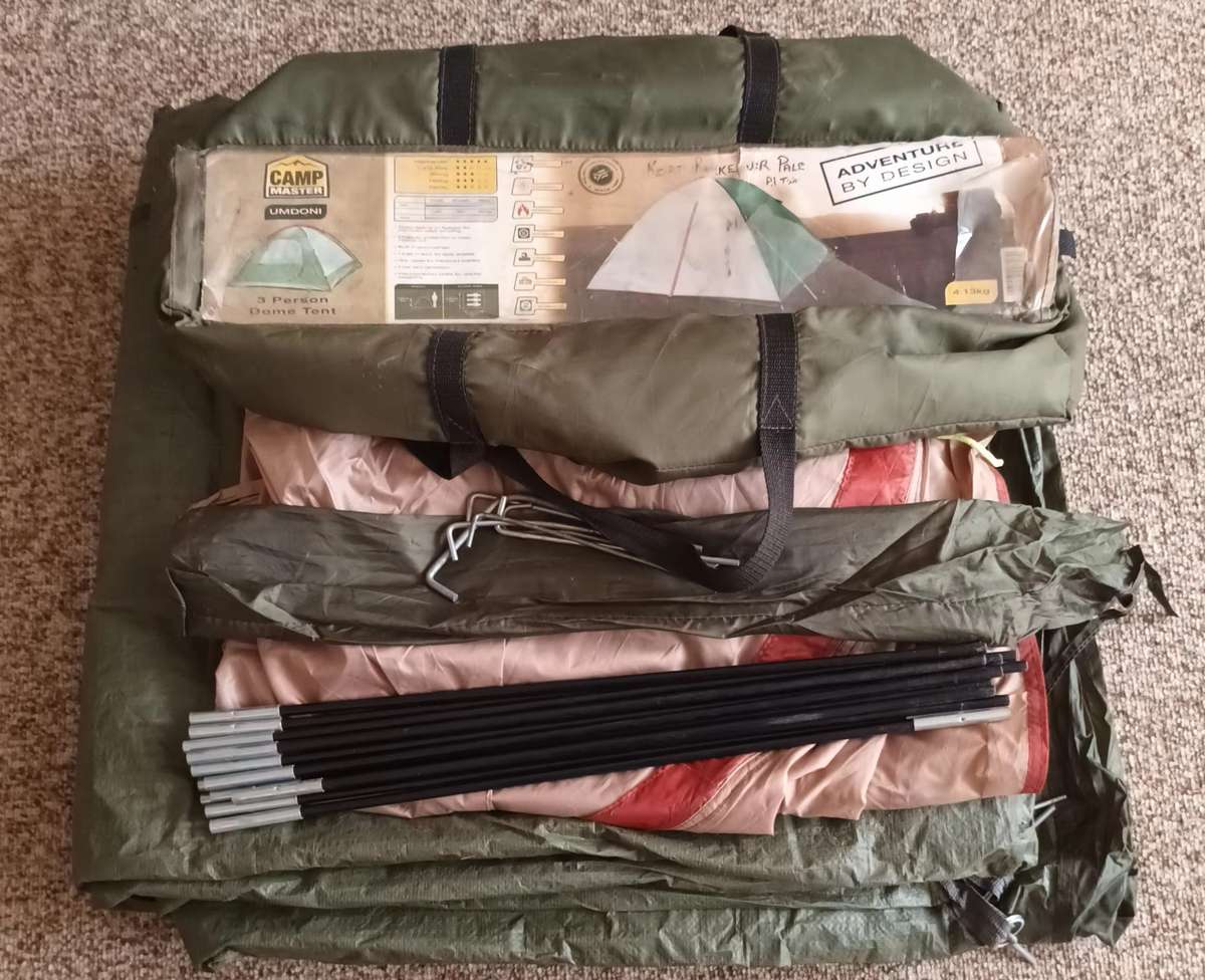 CAMPMASTER UMDONI. 3 MAN DOME TENT.