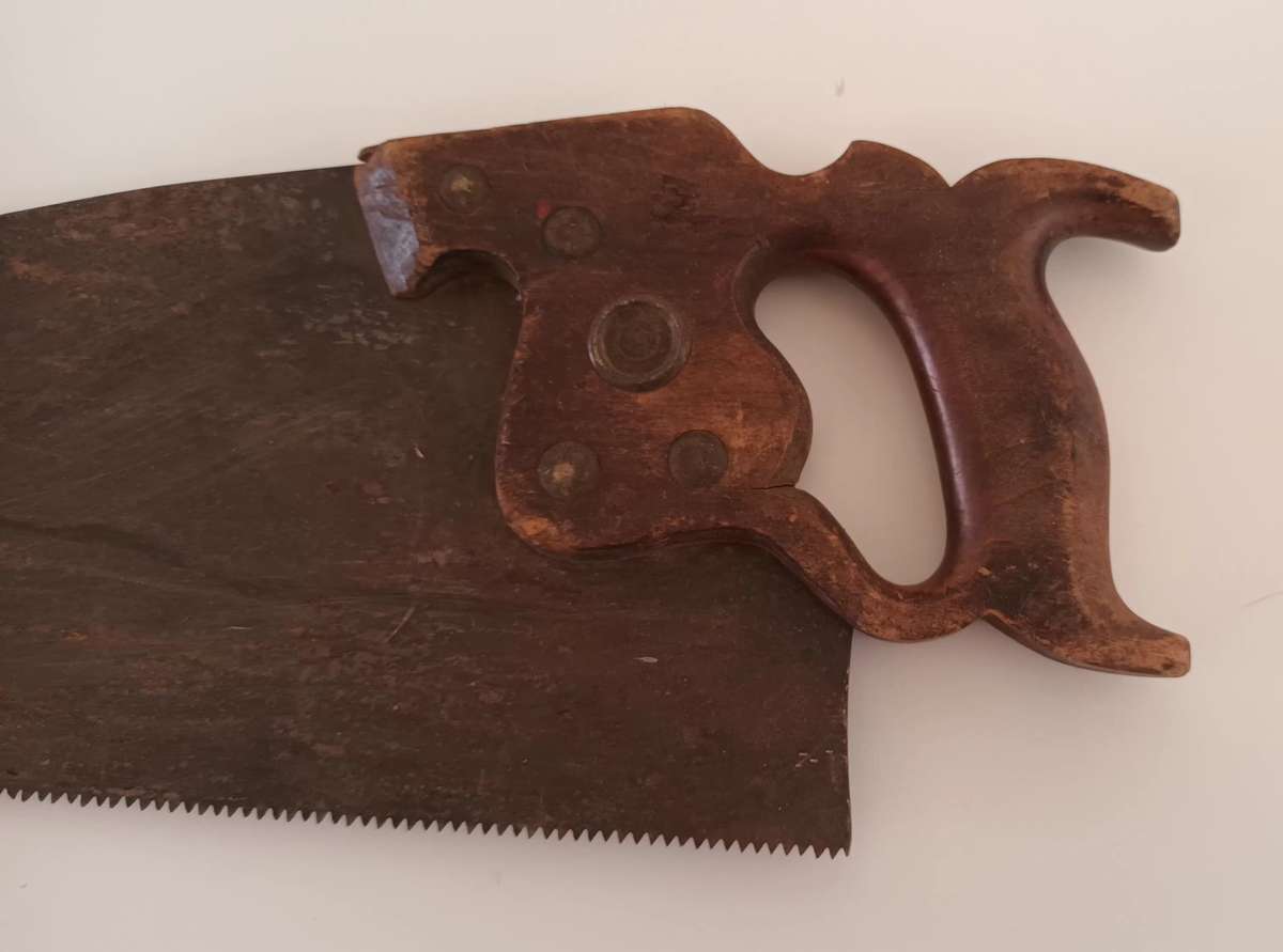Vintage Hand Saw. Length 66cm.