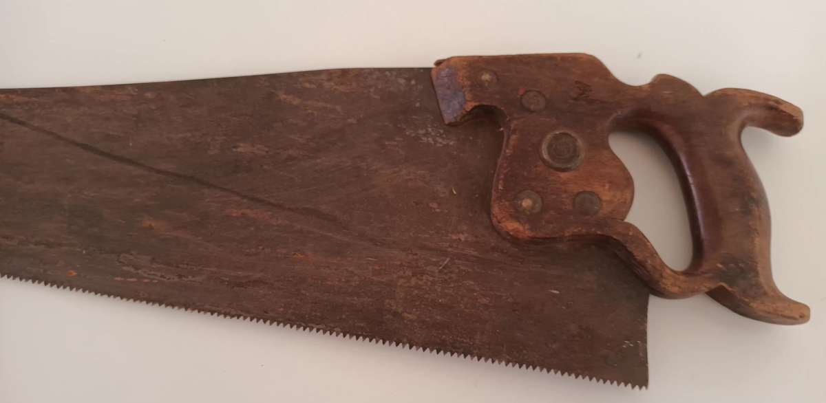 Vintage Hand Saw. Length 66cm.