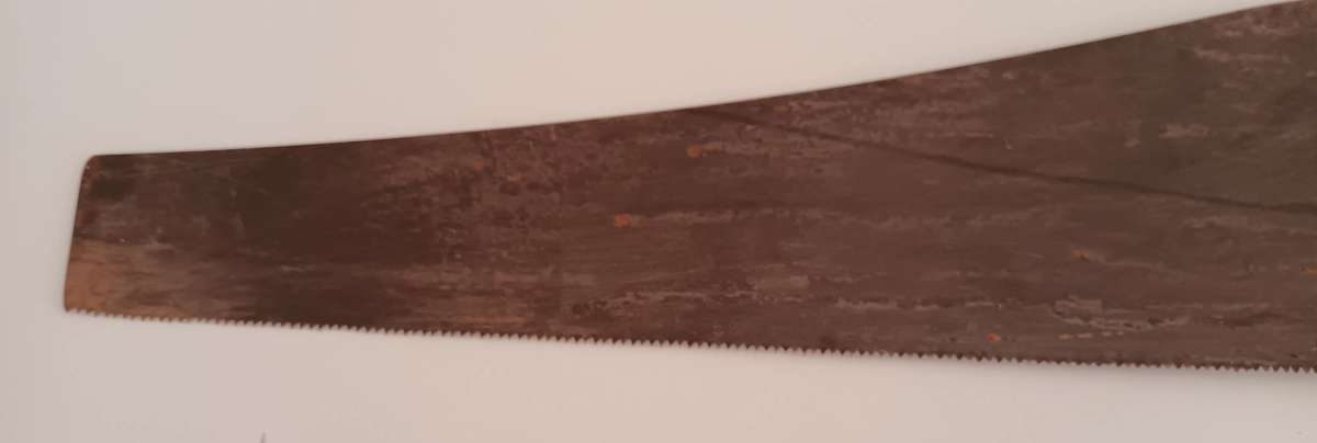 Vintage Hand Saw. Length 66cm.