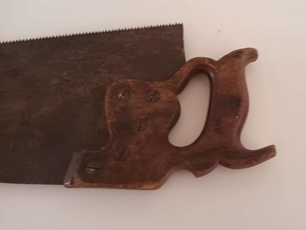 Vintage Hand Saw. Length 66cm.