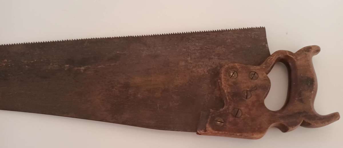 Vintage Hand Saw. Length 66cm.