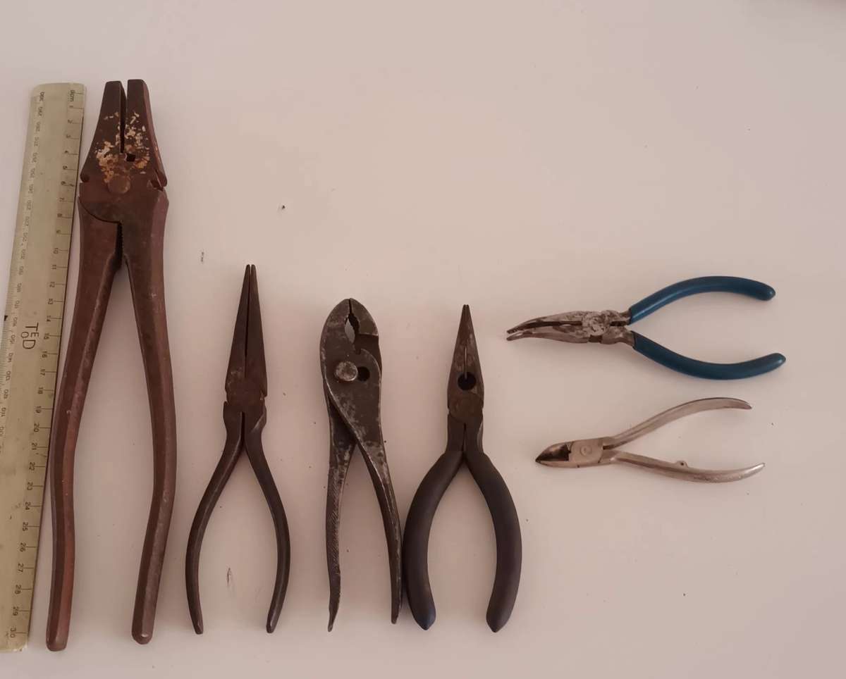 Lot of Pliers.